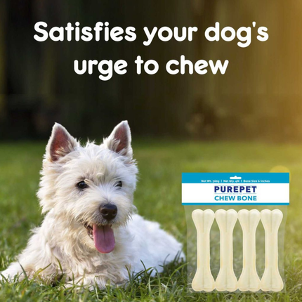 Purepet Chew Bone 6 Inch For Dogs