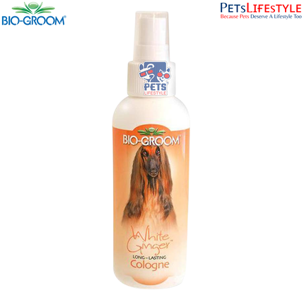 Bio-Groom White Ginger Cologne – Long-Lasting Fresh Natural Pet Fragrance (118ml)