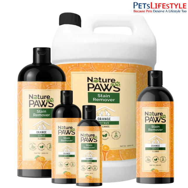 NaturePAWS Pet Stain Remover Safe for Pets, Kids & Multi-Surface Use