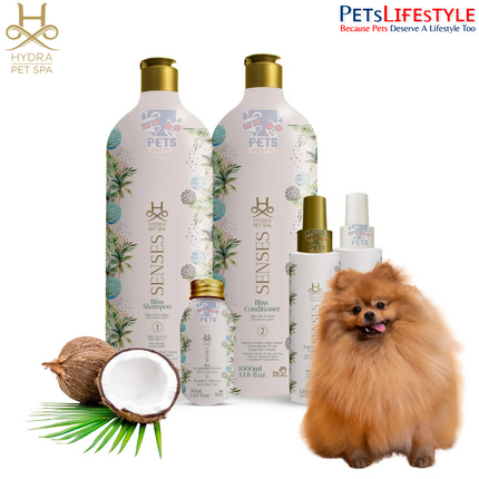 Hydra Spa Senses Bliss Pack of 5 - Dog Bathing Kit