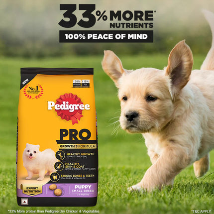 Pedigree PRO Expert Nutrition Small Breed (2-9 Months) Dry Puppy Food