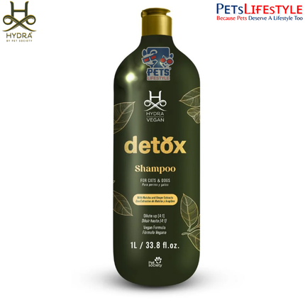 Hydra Hydra Vegan Detox  Shampoo for Dogs and Cats – 1L