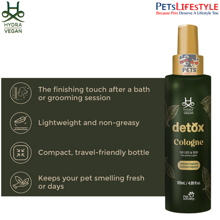 Hydra Vegan Detox Cologne 120ml