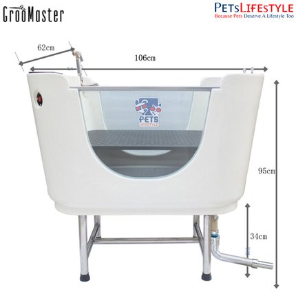 Groo Master H-118 SPA Tub – Hydrotherapy Bubble & Ozone Sterilization Bath Tub