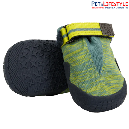 Ruffwear Hi & Light™ Trail Dog Shoes – River Rock Green | Lightweight Flexible Paw Protection for Dogs