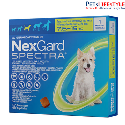 Boehringer Ingelheim Nexgard Spectra Tick & Flea Chewable Tablets for Dogs  Flea & Tick Protection