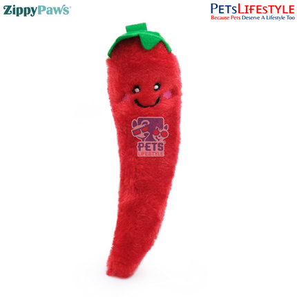 ZippyPaws Jigglerz – Pepper  Super Sized Plush Toy with Interactive Squeaker