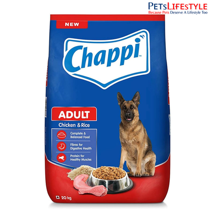 Chappi Adult Dry Dog Food - Chicken and Rice