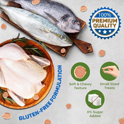 TRIXIE Premio Tuna Rolls Cat Treats – Protein Rich Training & Reward Snacks for Cats