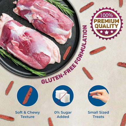 Trixie Premio Duck Filet Bites Cat Treats – Healthy Training & Reward Snacks for Cats