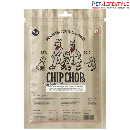 Chip Chops Roast Duck Slice Dog Treat 70gm & 250gm