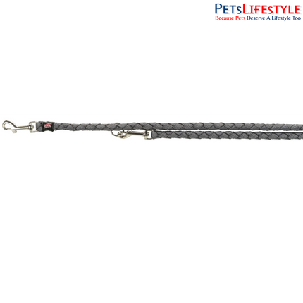 Trixie Cavo Adjustable Rope Dog Leash – 3-Stage Adjustable Length| 2m (6.6 ft)