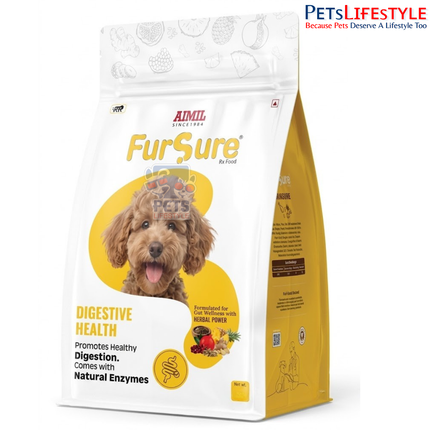 AIMIL FurSure Digestive Health Dog Food | Veterinary Diet with Natural Digestive Enzymes for Gastrointestinal Support