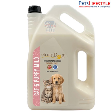 Oh My Dog Cat & Puppy Mild Ultimate Pet Shampoo – Paraben Free