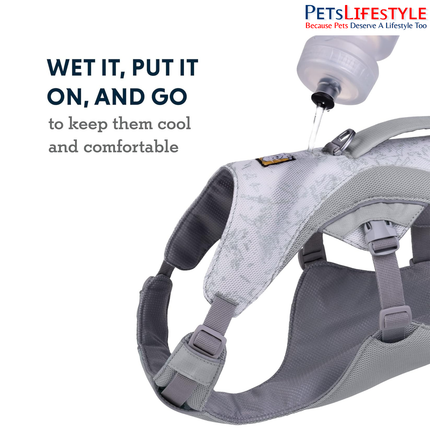 Ruffwear Swamp Cooler Dog Harness | Cooling Harness for Hot Weather Adventures