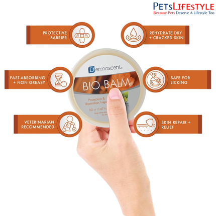 Dermoscent BIO BALM Repairing & Protective Balm for Dogs (50 ml)