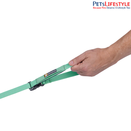 Ruffwear Flagline Dog Leash Sage Green | Lightweight Hands-Free Running & Hiking Leash for Dogs
