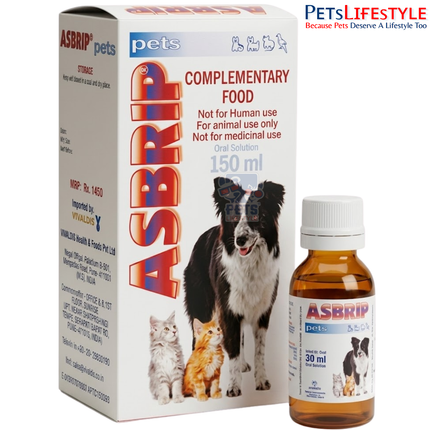 Vivaldis Asbrip Cough Syrup for Dogs and Cats