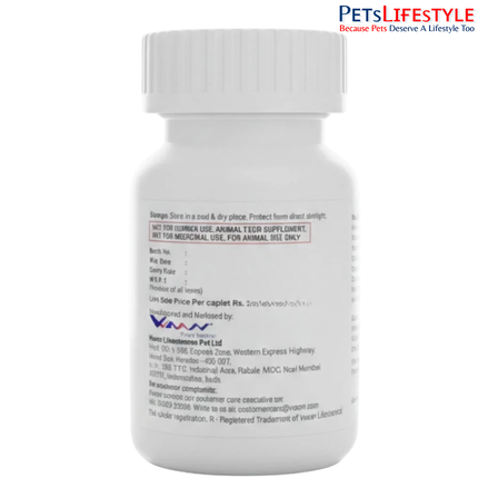VVAAN NIADERM 250mg NIACINAMIDE TABLETS FOR DOGS & CATS