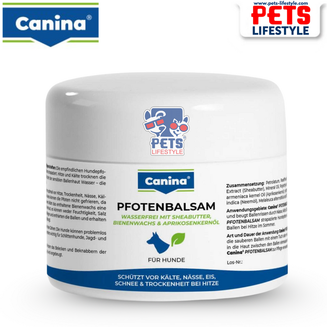 Canina Paw Balm for Dogs – Protective Care for Pads & Paws (100 ml)