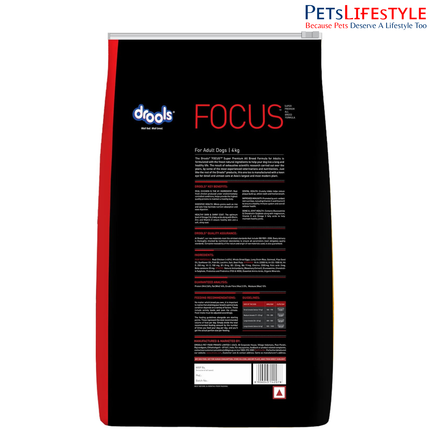 Drools Focus Super Premium Adult Dog Dry Food