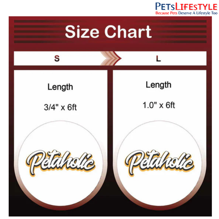 Petaholic Outdoor Tracker Series Dog Leash Plateau | Reflective Adjustable Leash with Dual Padded Handles & Click-Lock Hook