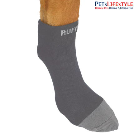 Ruffwear Bark'n Boot Liners – Twilight Gray | Quick-Drying Dog Boot Socks for Enhanced Comfort
