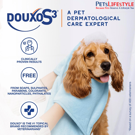 DOUXO® S3 PYO Antiseptic Leave-On Mousse for Dogs 150 mL