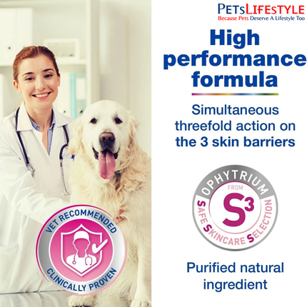 Douxo S3 Calm Pads for Dogs & Cats (30 Pads) | Leave-On Anti-Itch Hypoallergenic Skin Care Pads for Sensitive & Allergic Skin