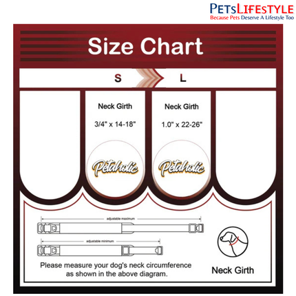 Petaholic Outdoor Tracker Series Dog Collar Plateau Mustard | Ultralight Reflective Adjustable Collar