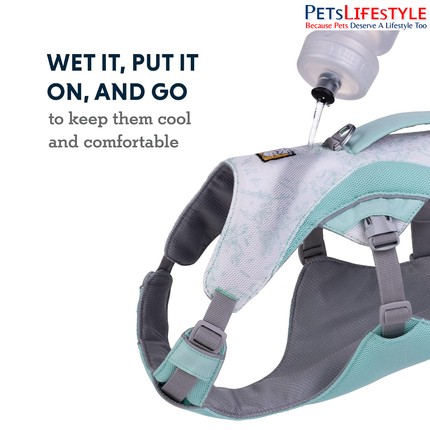 Ruffwear Swamp Cooler Dog Harness | Cooling Harness for Hot Weather Adventures