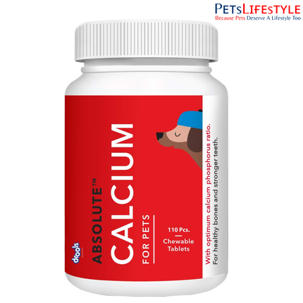 Drools Absolute Calcium Tablet Dog Supplement