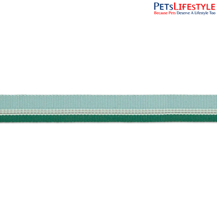 Ruffwear Chain Reaction Martingale Dog Collar River Rock Green | Reflective Limited-Cinch Training Collar with Stainless Steel Chain