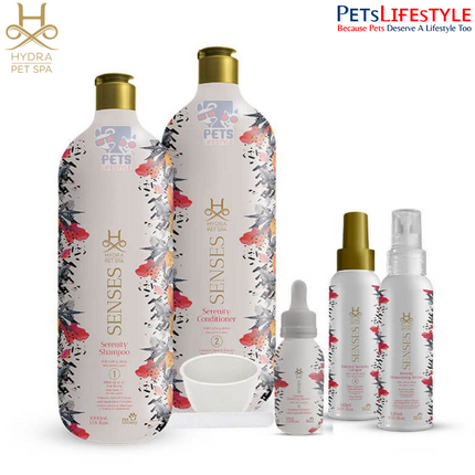 Hydra Spa Senses Serenity Pack of 7 - Dog Bathing Kit