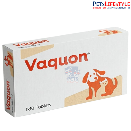Vvaan Vaquon Atovaquone Tablets for Dogs & Cats, 250mg, 10 Tabs
