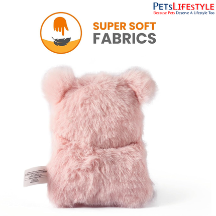 FOFOS Floppy Crinkle Pig Cat Toy – Plush Catnip & Crinkle Toy for Cats & Kittens