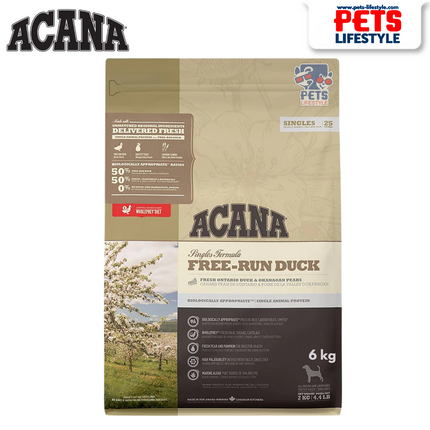 Acana Free-Run Duck Dry Dog Food - All Breeds & Ages