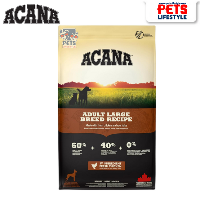 ACANA Adult Large Breed – High-Protein Dog Food for Large Breeds