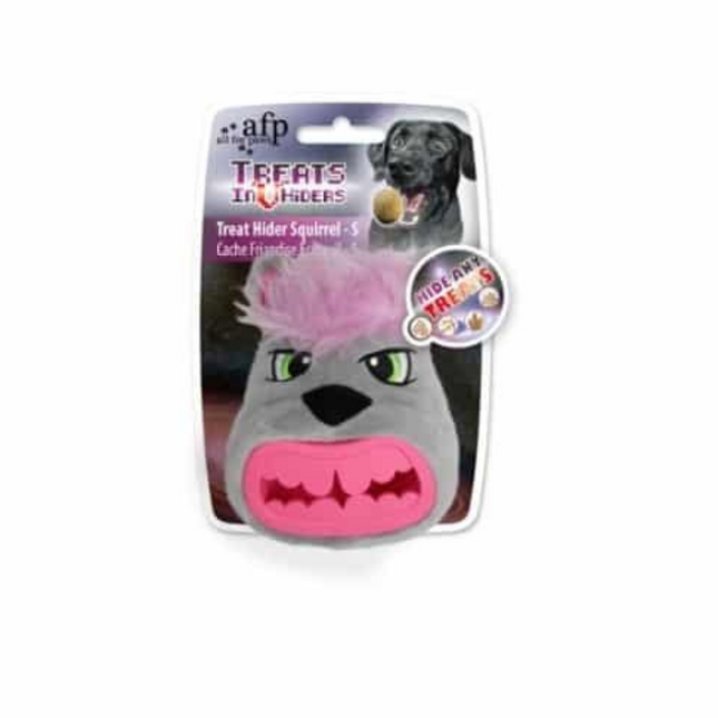 AFP Treat Hider Squirrel - S Monster Chew Toy For Dogs