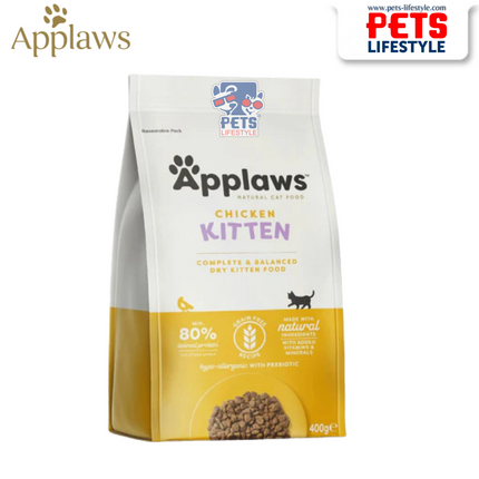 Applaws Complete Natural & Grain-Free Kitten Dry Cat Food – Chicken Recipe