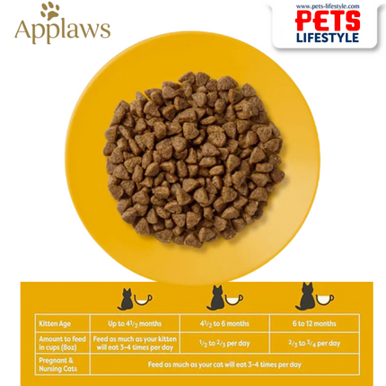Applaws Complete Natural & Grain-Free Kitten Dry Cat Food – Chicken Recipe