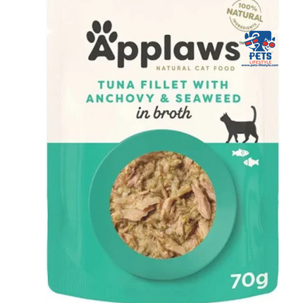 Applaws Tuna Fillet with Whole Anchovy Cat Wet Food