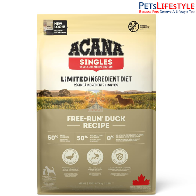 Acana Free-Run Duck Dry Dog Food - All Breeds & Ages