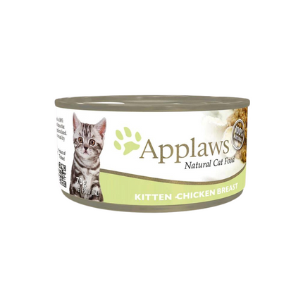 Applaws 53% Chicken Breast Natural Wet Kitten Food - 70 g