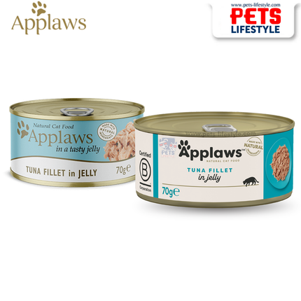 Applaws Cat Wet Food Tuna Fillet in Broth - 70 g