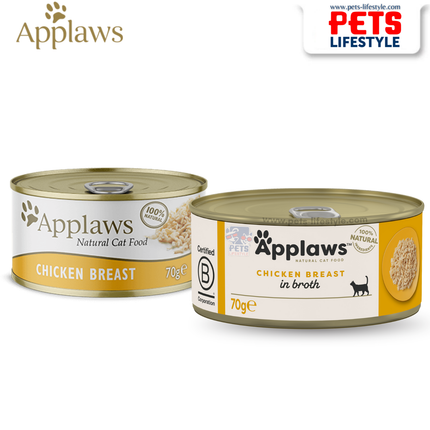 Applaws Cat Wet Food Chicken Breast in Broth - 70 g