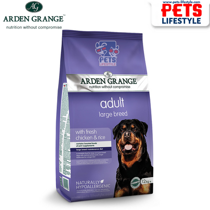 Arden Grange Adult Dog Large Breed With Fresh Chicken & Rice