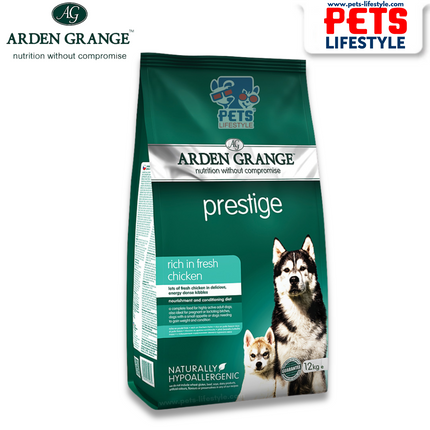 Arden Grange Prestige Adult Dry Dog Food Rich in Fresh Chicken