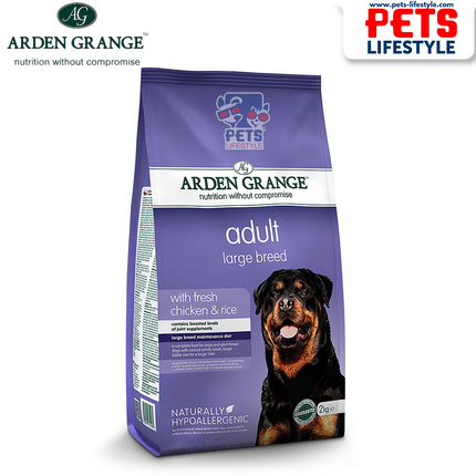 Arden Grange Adult Dog Large Breed With Fresh Chicken & Rice
