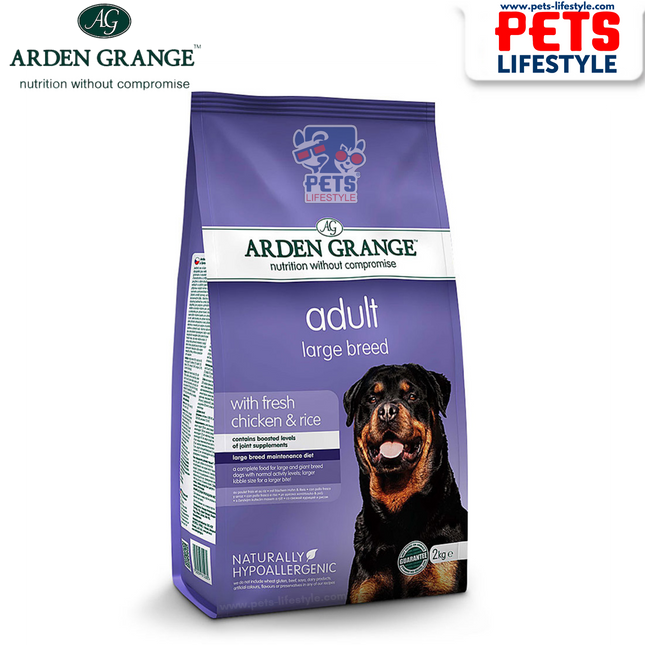 Arden Grange Adult Dog Large Breed With Fresh Chicken & Rice